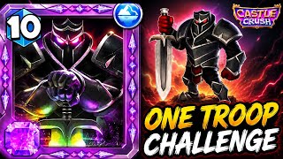 EPIC Black Knight 🔥 One Troop Challenge? Castle Crush  screenshot 2