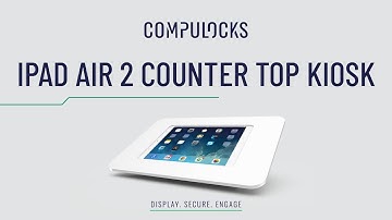Maclocks Capsule Kiosk - iPad Air Kiosk - iPad Air 2 Kiosk - iPad Wall Mount Kiosk
