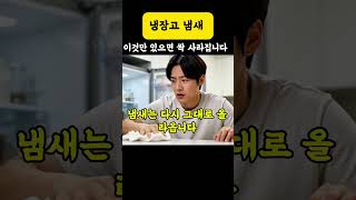 냉장고 냄새, '이것' 하나로 청소 없이 싹 잡는 법! 👃✨