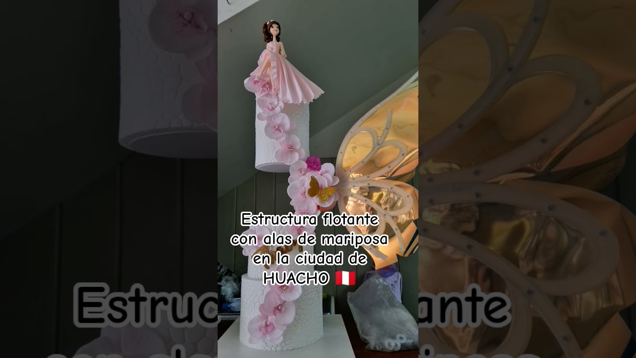 estructura flotante con alas de mariposa en la ciudad de Huacho/ cipreme Perú 🇵🇪