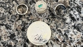 950 / 925 Silver Jewelry VS 90% & .999 Coins