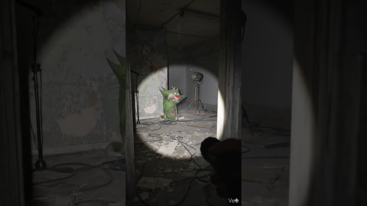 Old Characters Flashlight 🔦 Old Cartoon Character Horror.