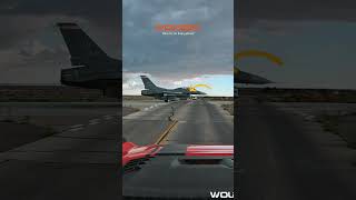 POV: your mirror dash cam caught an F-15 before you did