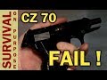 CZ 70 - VZ70 - VZOR 70 Pistol FAIL - I Can't Trust It For Concealed Carry