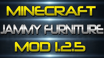 Mod Spotlight - Minecraft Jammy Furniture Mod 1.2.5