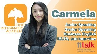 Learn English Online School 11talk Carmela 필리핀어학연수 英語 学習 フィリピン Học tiếng Anh изучать английский