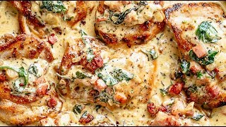 Wonderful recipe for baked chicken breasts, quick and tasty recipe for the whole family