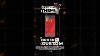 Auto cooler than others Genshin Impact theme #klwp #nizercreate #androidsetup