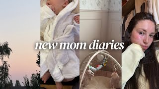 weekly vlog ! postpartum q&a   grocery haul   push present   9 weeks pp   activewear haul   baby spa