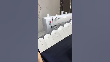How to sew scallop hem🤩🤗