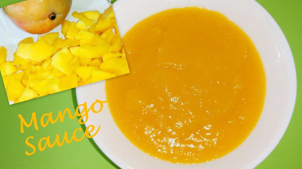 Mango Sauce Recipe for Desserts in Hindi | Dessert Sauce | How to make ...