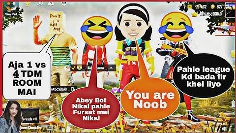 Solo 40 kills in 1v4 TDM match | They Challenged Me for 1v4 TDM Sniper Only | Pubg Mobile.