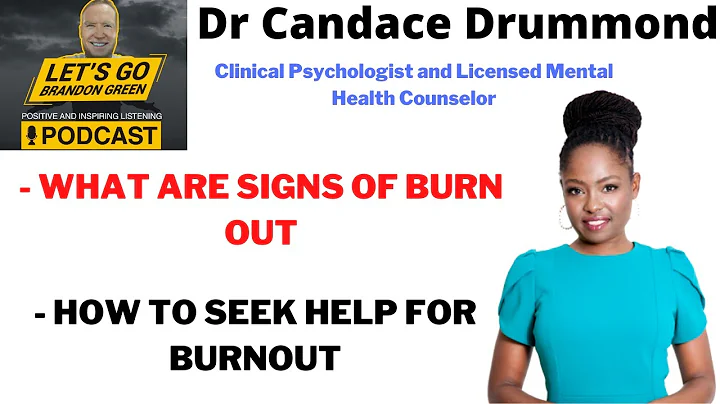 How to Avoid Burnout - Dr Candace Drummond helping...