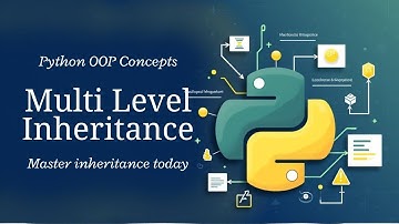 25. Python Multilevel Inheritance | OOP in Python Explained with Example