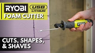 Rapid Heat Up In 2 Minutes Ryobi Usb Lithium Foam Cutter