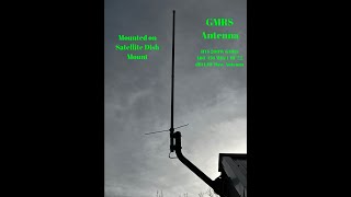 GMRS HYS BASE STATION antenna mount satellite dish #gmrs #antenna #ham #GMRSantenna #familyradio316