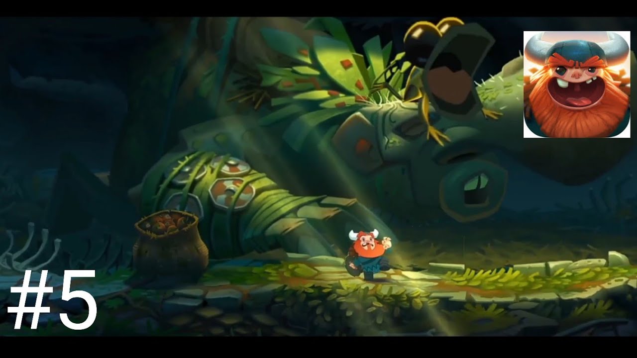 Oddmar-gameplay walkthrough level 5 & 6 Midgard boss fight | part 5