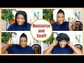 HOW I MOISTURIZE, SEAL AND BRAID MY HAIR FOR BEDTIME! NeziNapps