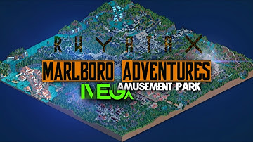 Rollercoaster Tycoon 2  Cinematic MEGA PARK Showcase [FULLHD]