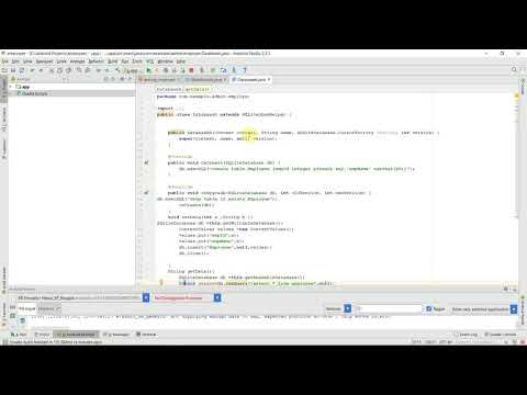Experiment 3 - Employee Management system using SQLite