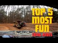 Top five most fun rides  we rank our trail rides