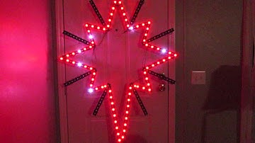 Star Test Using LOR S4 Pixel Editor: Christmas 2015