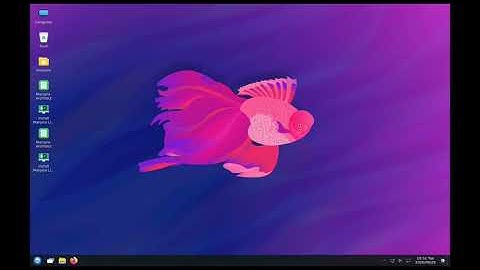 UKUI desktop testing on Manjaro Linux