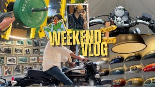 Bike modification and Weekend days as an Agriculture Officer | #cycling #gym #afo 🏍️
