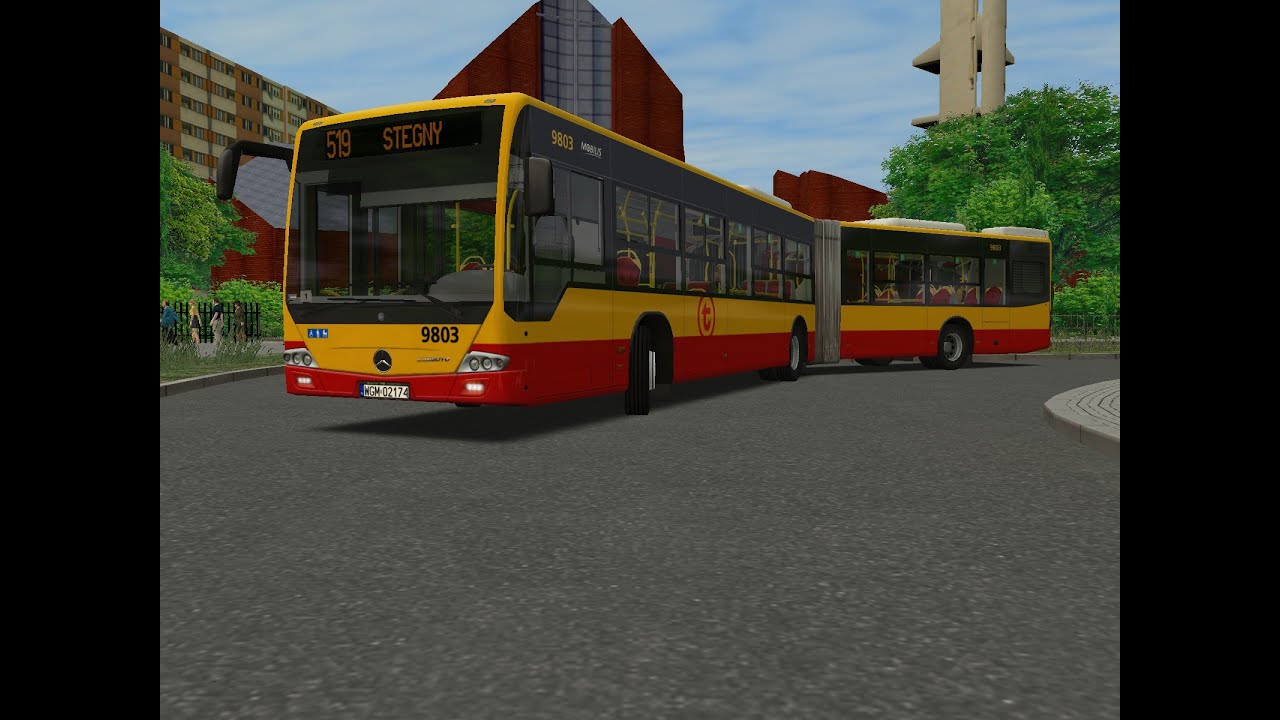 OMSI 2 - WARSZAWA WILANÓW 519 STEGNY / MERCEDES-BENZ CONECTO #9803 MOBILIS | KUBSSS