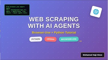 Automate Web Scraping with AI Agents - Browser-Use Python Library Tutorial