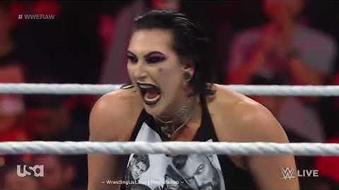 Rhea Ripley Returns - WWE RAW 10/2/2023