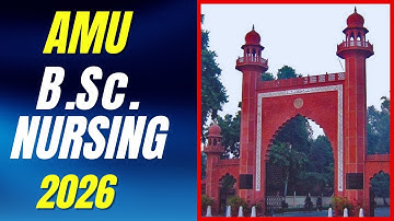 How to Crack AMU BSc Nursing 2026 💯 | Syllabus + Pattern + Preparation Strategy
