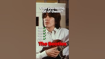 5 Other The Beatles Songs - Try to name all of them (Part 2) #shorts