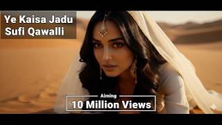 Download Lagu Ye Kaisa Jaadu | Sufi Qawwali AI Remix Rendition | Laila Bint Mahdi \u0026 Tawba Love Story Divine Ishq MP3