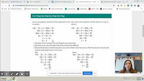 Grade 8 Unit 4 Lesson 4 for Remote Students