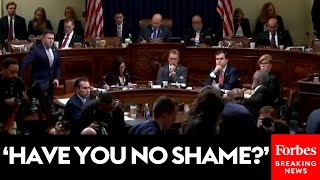 WATCH: Hearing Grinds To Halt After Audience Members Heckle Secretary Noem