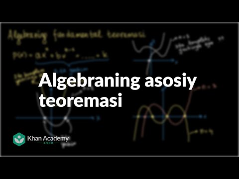 Video: Algebrada qanday asosiy atamalar mavjud?