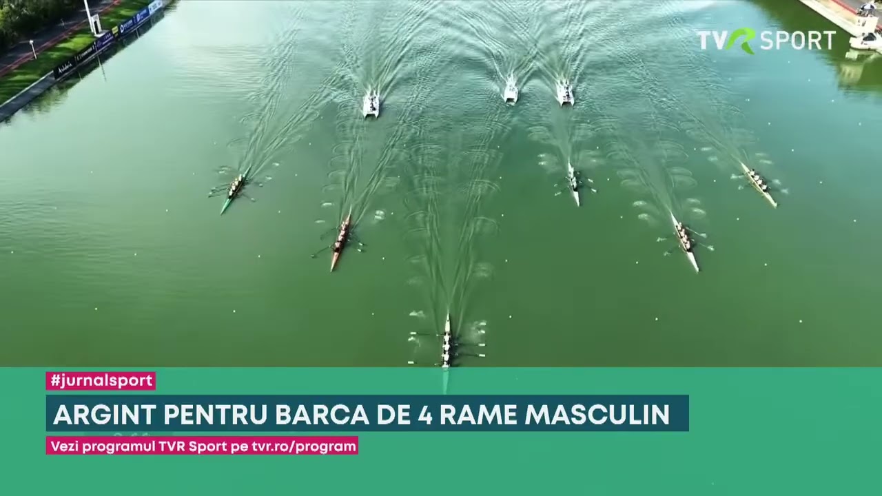 Campionatul Mondial de Canotaj Shanghai 2025 Argint 4 Rame Masculin