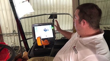 Hesston WR9980 Windrower joystick settings