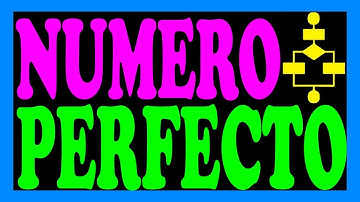 Diagrama de flujo para saber si un numero es perfecto