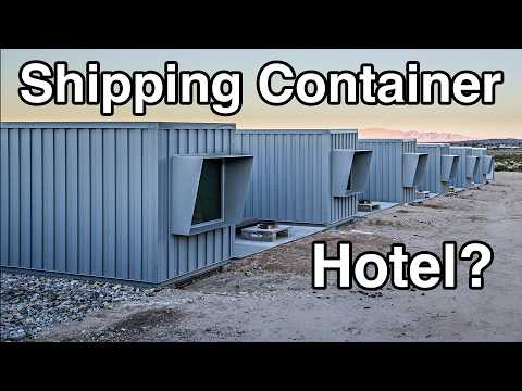 This Shipping Container Hotel was Built by a YouTuber?