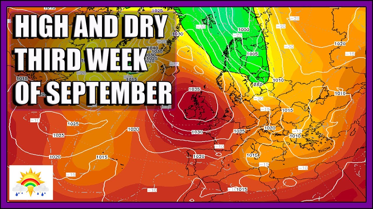 Ten Day Forecast: High And Dry Third Week Of September... - YouTube