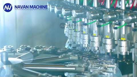NAVAN MACHINE 48000BPH Automatic Blowing Labeling Filling Capping Comiblock Machine
