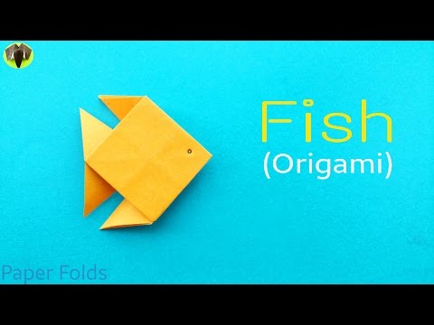 Video: How To Make An Origami Fish