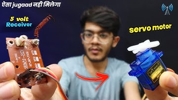 Servo Motor को चलाओ 5 Volt Transmitter से || How to Control servo Motor with 27Mhz Transmitter