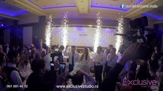 Suvi Led Vatromet, Hotel Majdan Beograd