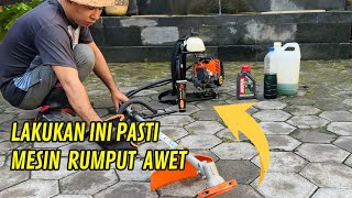 Perawatan Rutin Mesin Rumput Supaya Awet,Power,Tidak Panas