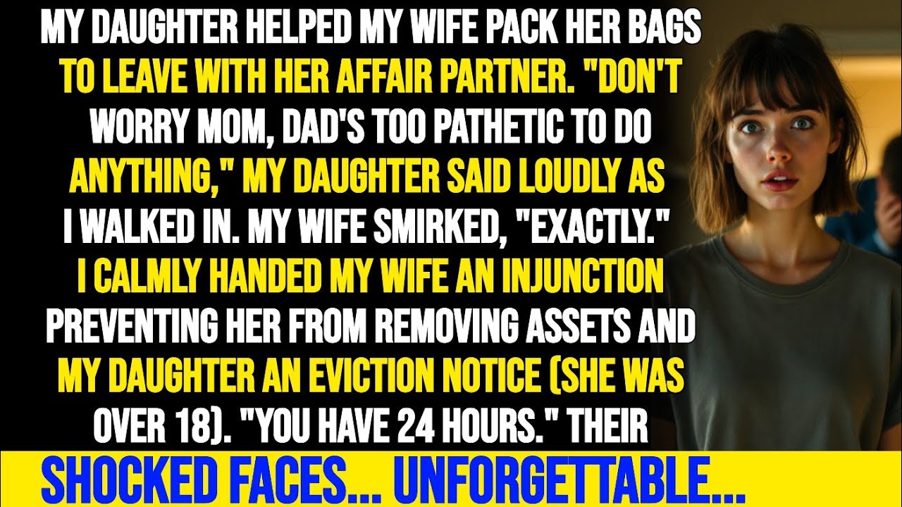 My Daughter Helped My Wife Pack Her Bags to Leave With Affair Partner. 