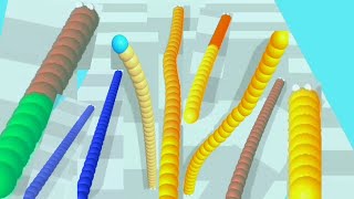 snake ball run 3D _ all level gameplay _ new game 2023 screenshot 2