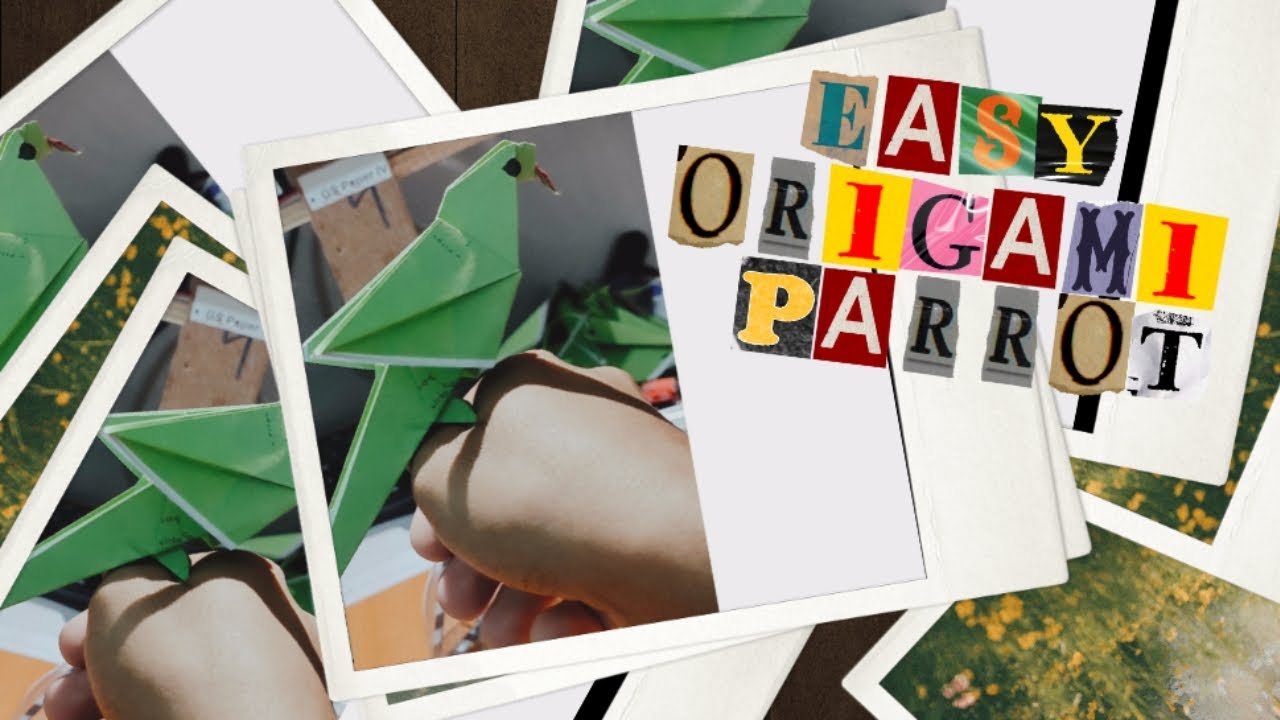 Easy Origami Parrot - YouTube